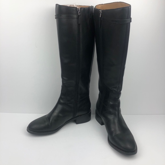 FrancoSarto Belaire Black Riding Boots. 5 1/2. - Picture 5 of 9